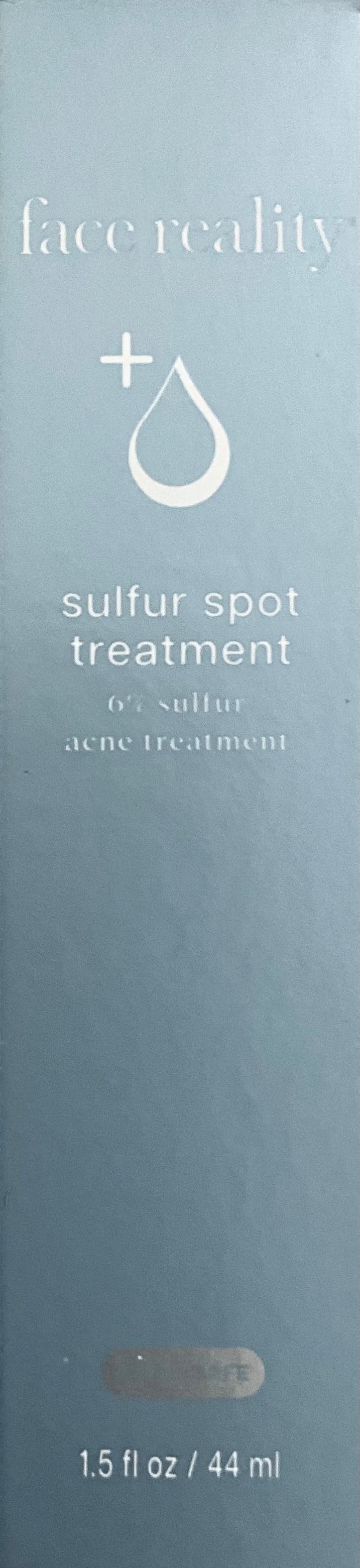 Face Reality Sulfur Spot Treatment