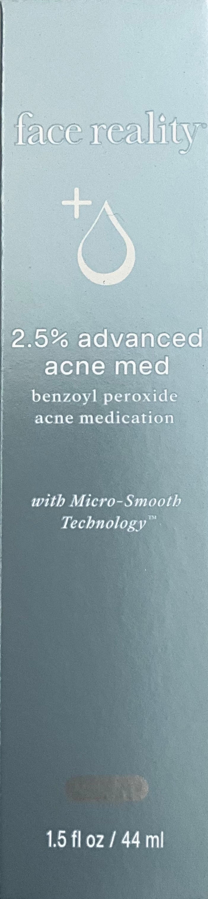 Face Reality 2.5% Acne Med