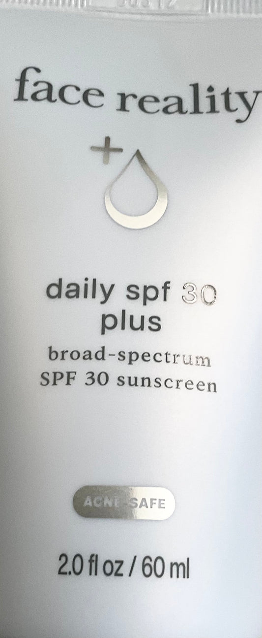 Face Reality Daily SPF 30 Broad Spectrum