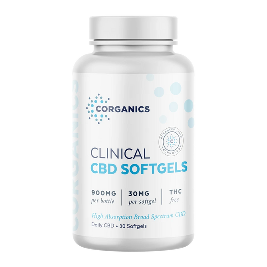 Corganics Clinical CBD softgels